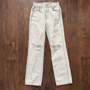 RE/DONE High Rise 90’s Loose Jeans Size 25